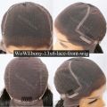 WoWEbony Pre-plucked, Pre-bleached 4C Edge Curled Baby Hair Real Hair  Blowout Kinky Straight Glueless