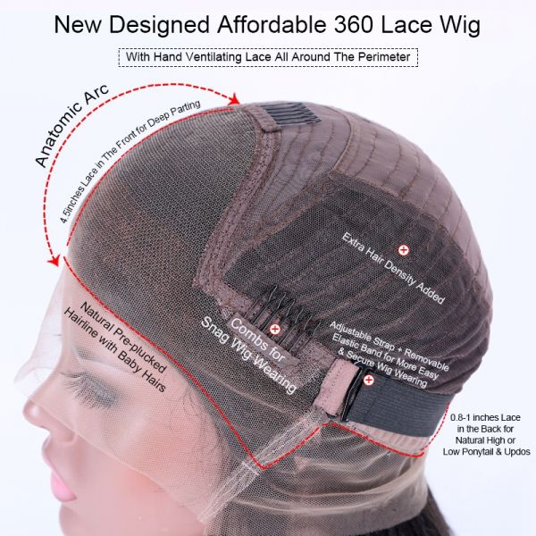 adjustable removable extra elastic band for lace wigs glueless wig  installation