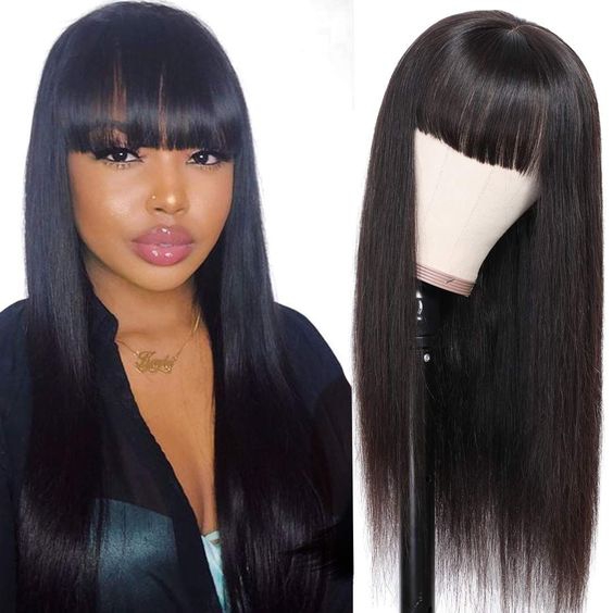 Indian Remy Hair Regular Yaki Silk Top Non Lace Affordable Wigs