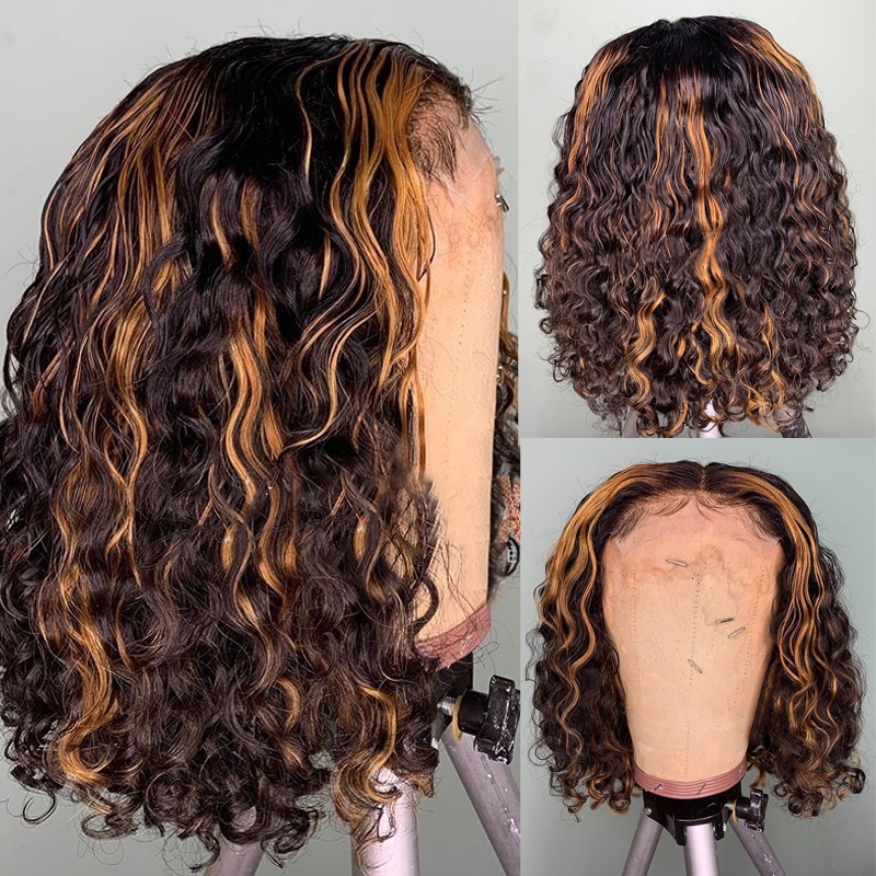 WoWEbony Transparent Invisible HD Lace Remy Hair Highlight Curly