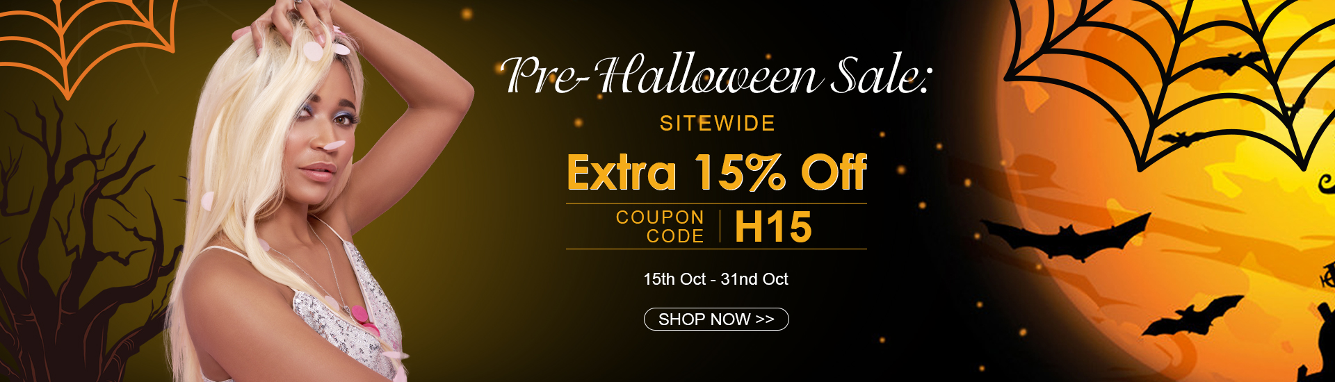 WoWEbony Halloween Sale